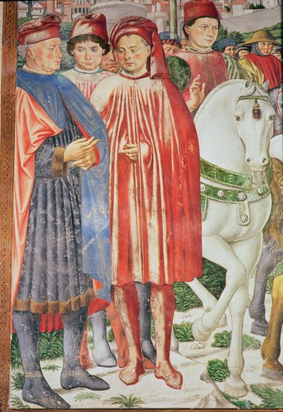 La Vie de Saint Augustin (détail) - Benozzo di Lese di Sandro Gozzoli